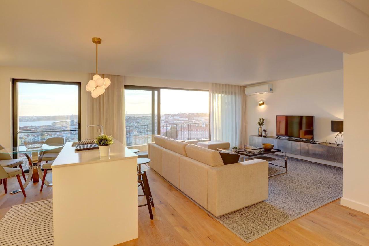 Luxury Graça Apartment The Most Amazing View of Lisbon Lisboa Exterior foto